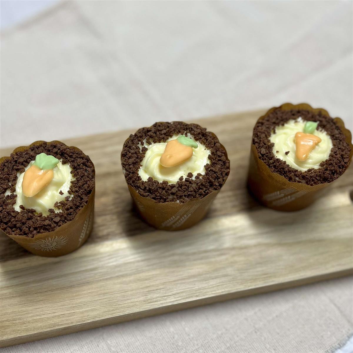 優しい甘さ　キャロットケーキ