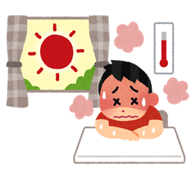 熱中症イラスト
