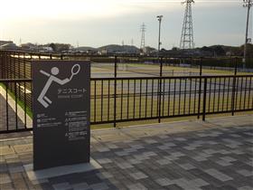 テニス場（平面図）