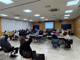 運動講話の様子