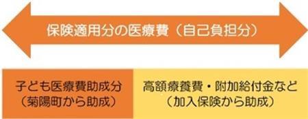 子ども医療費助成対象図